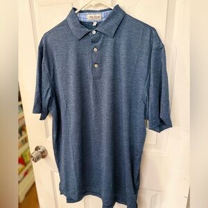 Peter Millar Navy Polo Shirt Large